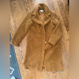 Rachel Zoe Tan Teddy Jacket